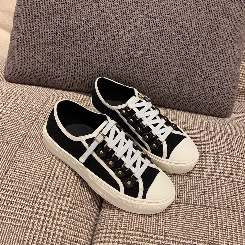 

New Arrival Women Walking Sneaker White Oblique Technical Mesh Sneakers Classic Platform Shoes Grils Lace-up Trainers with Box NO79, Color 1
