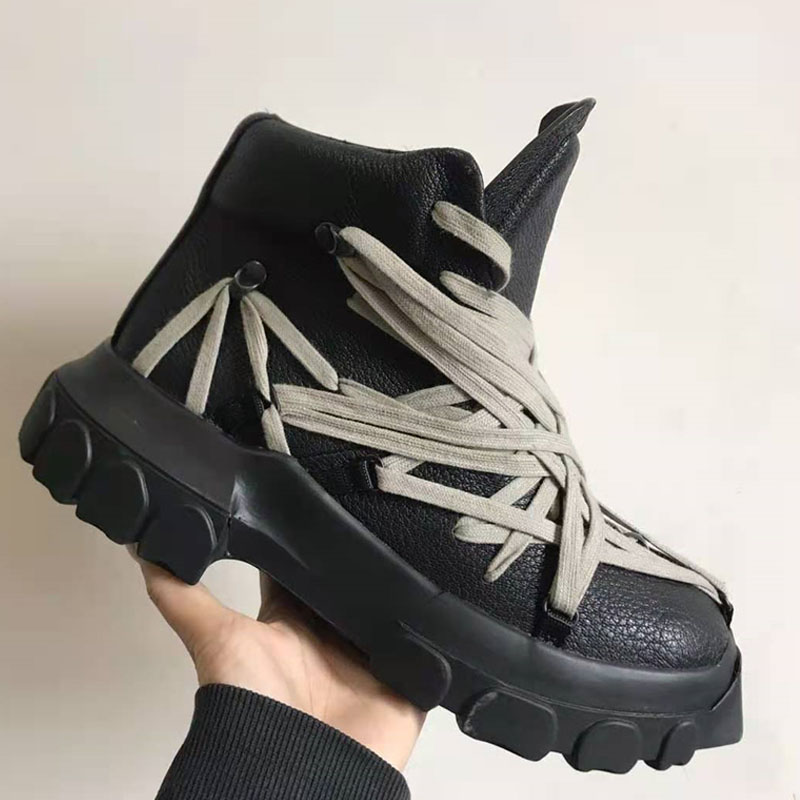 

Thick Sole Men's Boots Shoes 2021 Winter Men Platform Boots Soft Genuine Leather Boots 31#27/20d50, 600b