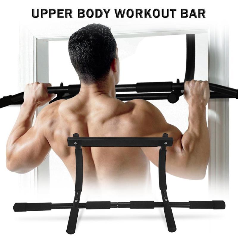 

Indoor Fitness Door Frame Pull Up Bar Wall Chin Up Bar Adjustable Training Horizontal For Home Gym Fitness Equipments