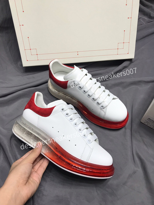 

new Men Shoes Fashion Women Shoes Men's Leather Lace Up Platform Oversized Sole Sneakers White Black Casual Shoes gp190801, 03