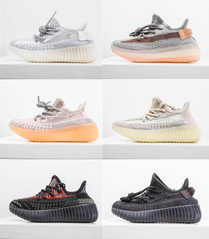 

Infant Toddlers Baby Israfil Kanye Kids Boys Girls Running Shoes Static Cloud White Yecheil Sports Sneaker Fashion Trainers School Gym, Black