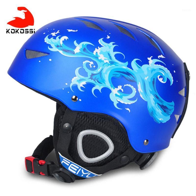 

KoKossi Children High-Quality Ski Snowboard Cycling Helmet Outdoor Fitness Sports Winter Keep Warm Head Protection Safety1