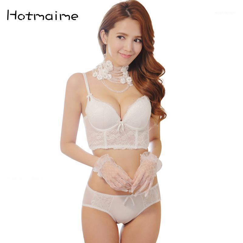

New arrival bra set high quality floral women underwear set sexy push up adjusted girls lingerie solid color free size pants1, Black