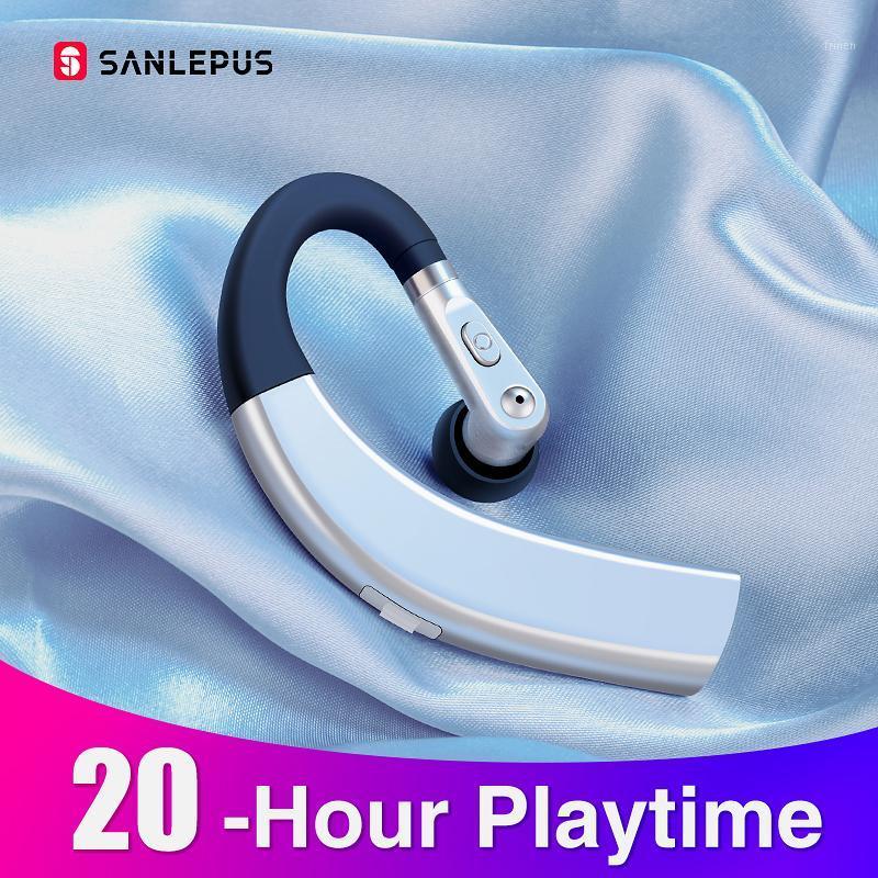 

SANLEPUS M11 Bluetooth Earphone Wireless Headphone Handsfree Earbud Headset With HD Microphone For Phone1, Black