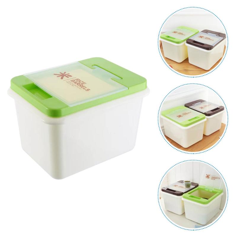 

1PC 10KG Moistureproof Sealed Rice Storage Box Home Kitchen Rice