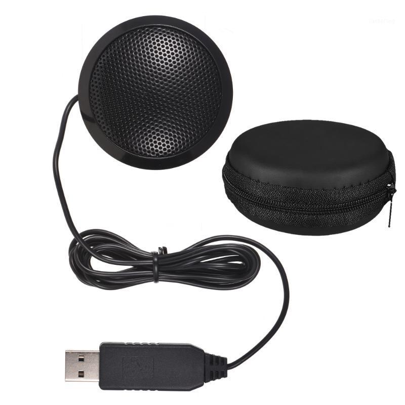 

Desktop Omni-directional Microphone with USB Port Microphone for Computer Portable High Sensitivity Mic for Conference Distance1