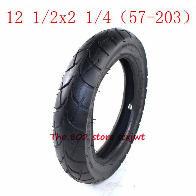 

High Quality 12 1/2 X 2 1/4 ( 57-203 ) Tyre Inner Tube 12 1/2*2 1/4 Tyre Fits Many Gas Electric Scooters and E-Bike1