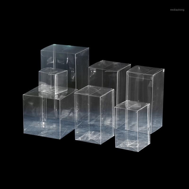 

New 5PCS Clear PVC Box Packaging boxes Wedding Christmas Gift Box Small Transparent Plastic Gift Boxes Square Retail 40 Sizes1