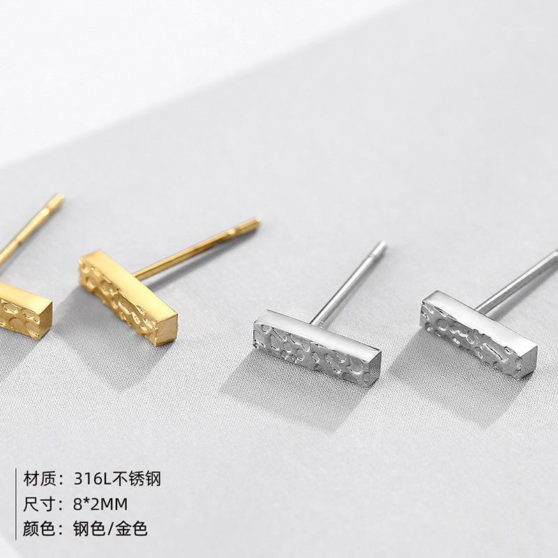 

Korean Version of Stainless Steel Simple Geometric Earrings Female 316L Earrings Wholesale1