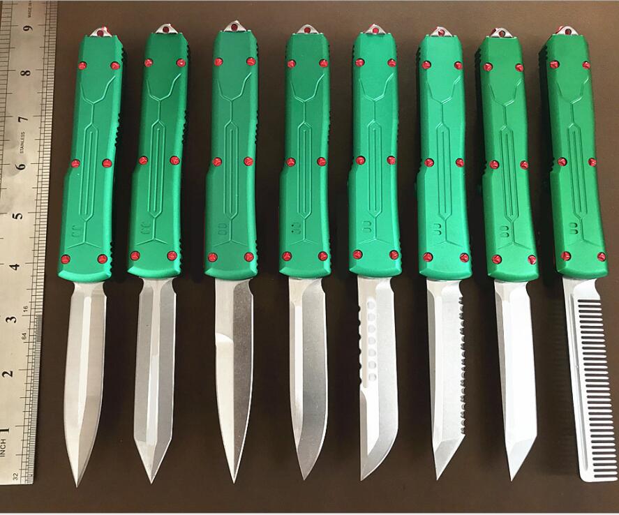 

Classical Micro Technology Bounty Hunter Odontosaurus Automatic Tactical knife Auto knife Camping Outdoor knife UT88 UT85 UT-70 EDC tool