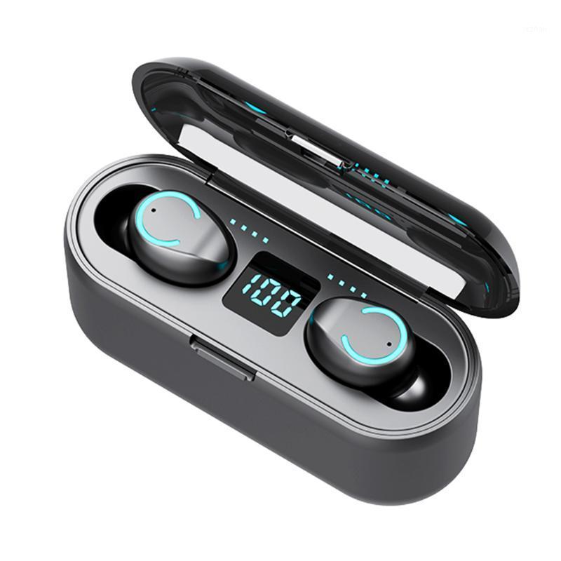 

TWS Bluetooth 5.0 Earphones Wireless Headphone 9D Stereo Sports Waterproof Earbuds Headsets With Microphone 1200mAh Charging Box1