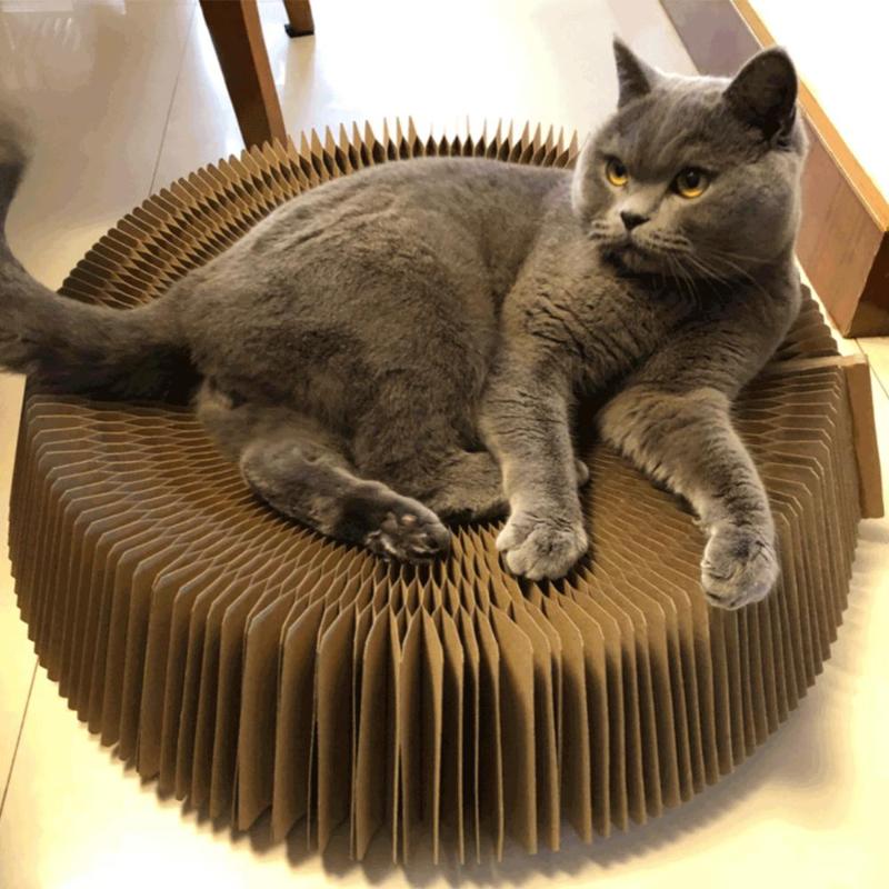 

Sofa type corrugated paper Cat Scratch Board Various shapes Cat toy