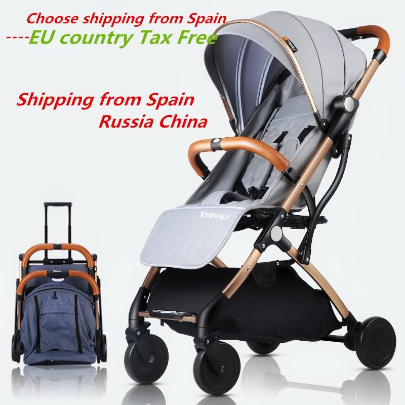 

Original Baby Stroller Trolley Car trolley Folding Baby Carriage Bebek Arabasi Buggy Lightweight Pram Strolle1