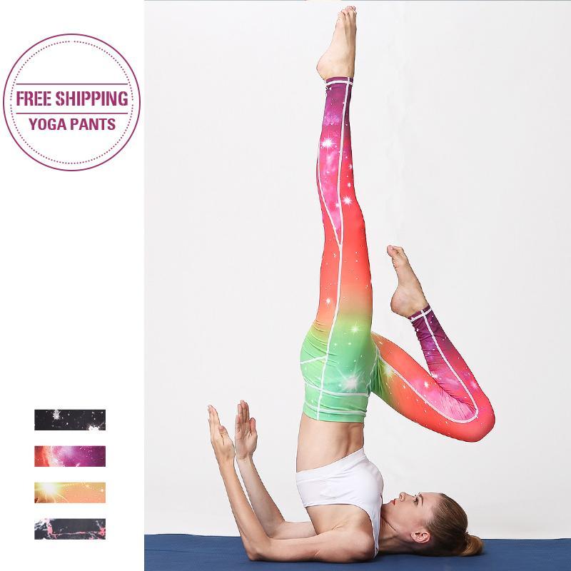 

Print Yoga Pants Women Unique Fitness Leggings Workout Sports Running Leggings Sexy Push Up Gym Wear Elastic Slim Pants 20201, Hk101