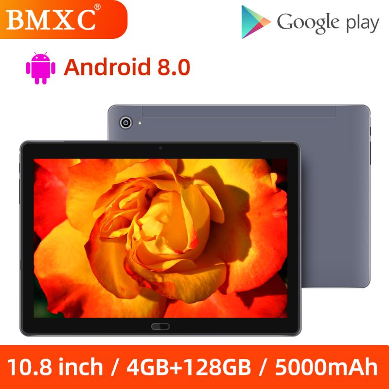 

10.8 Inch Deca Core 4GB RAM 128GB ROM Game Tablet Android 2560×1600 Resolutio IPS Screen 13MP Rear Camera 4G Call Phablet 8 12, Gray