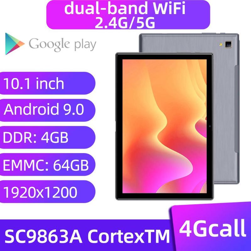 

BMXC New 10 Inch Tablet With Keyboard Android Tablets1920x1200 SC9863A Octa Core 4GB RAM 64GB ROM 4G LTE GPS 5G WIFI 0-0-12 Tab, Black