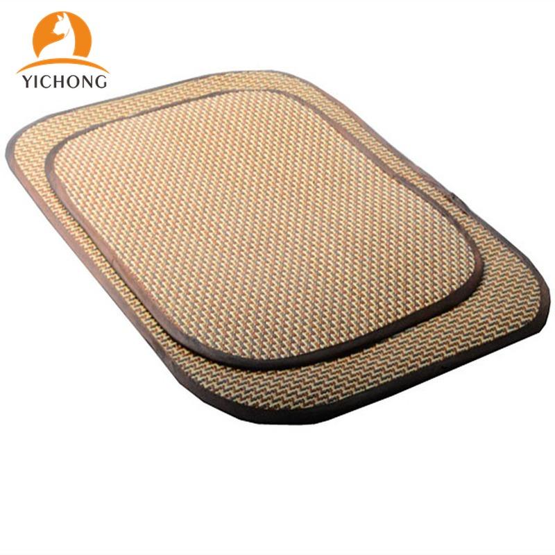

YICHONG Pet Puppy Cat Summer Cooling Mat Large Square Pet Mat Dog Ice Silk Cool Beds Sofa Cushion YH110, As picture