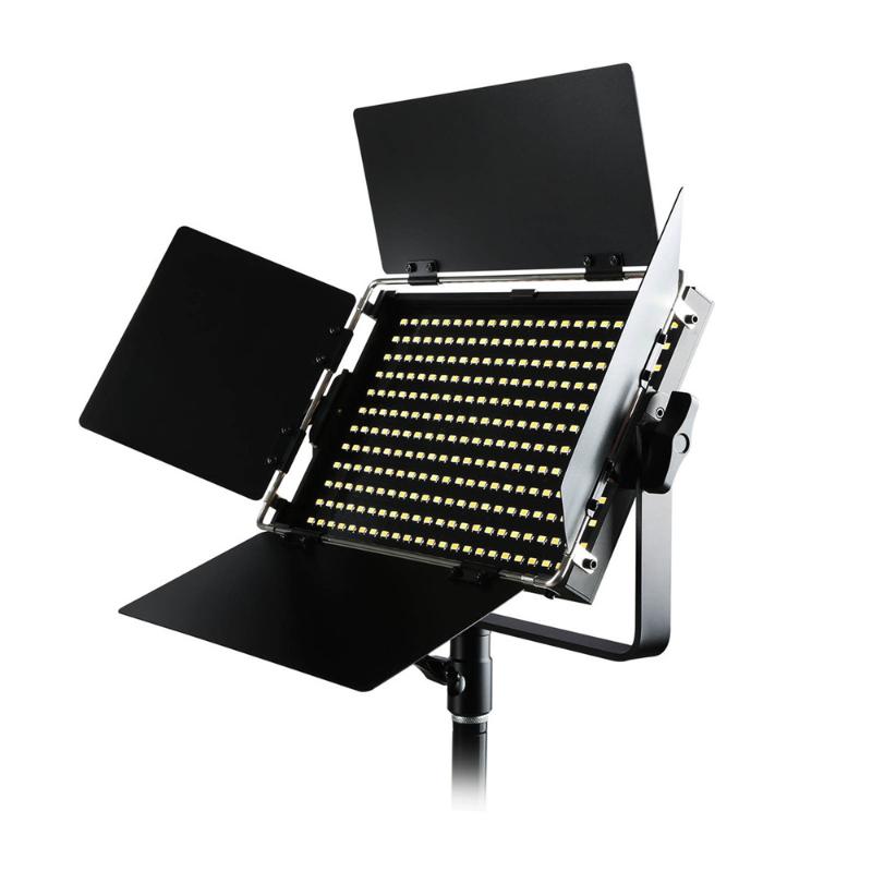 

Viltrox VL-S50B 50W Photo LED Video Studio Dimmable Light w/ Barndoor+2.4G Wireless Remote+DC Adapter for Photography Interview