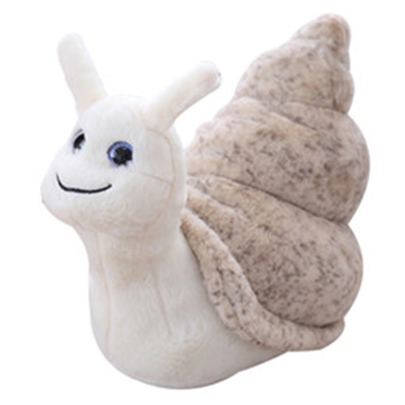 Cute simulation conch doll plush toy big snail pillow rag doll bed doll children birthday gift comfort-image-519338388