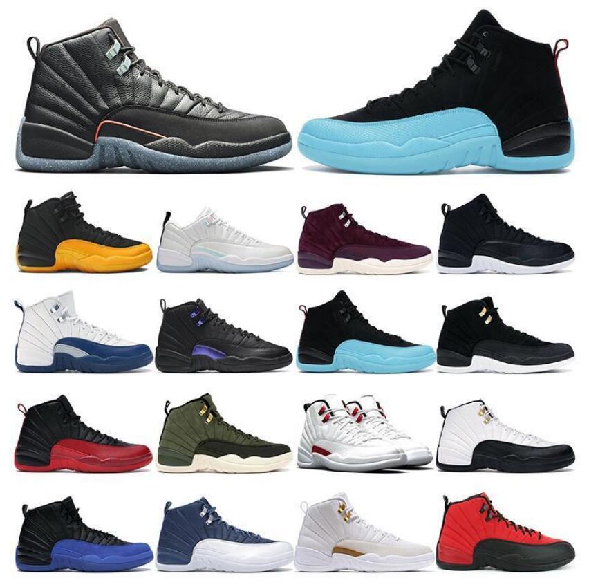 

men basketball shoes jumpman 12s travis scotts Bred Toe Chicago Banned Shadow women mens trainers sports sneakers Walking Jogging, 50