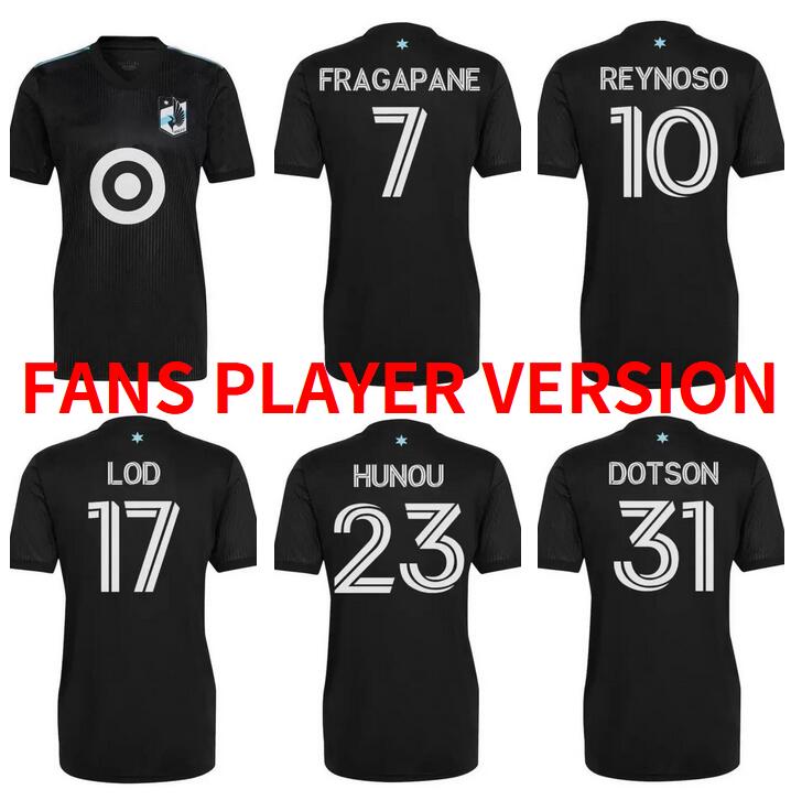 

FANS PLAYER VERSION 2022 2023 Minnesota United FC soccer jerseys MLS 22 23 REYNOSO GREGUS DOTSON METANIRE LOD AMARILLA ABILA HAYES HANSEN DIBASSY football shirt