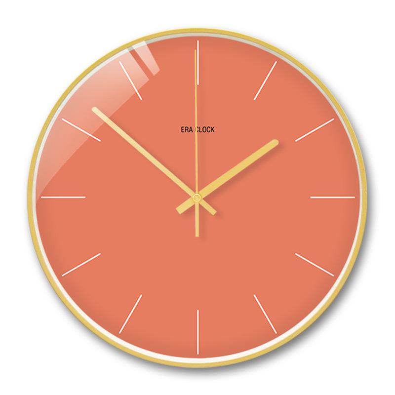 

Silent Wall Clock Living Room Creative Fashion Clock Decoration Bedroom Wall Watch Atmospheric Home Decor 50A066