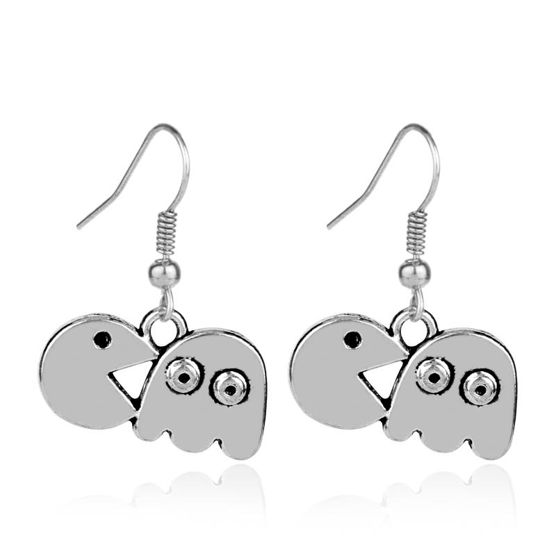 

Dangle & Chandelier Pacman&Ghost Drop Earrings For Women Fashion Jewelry Earring