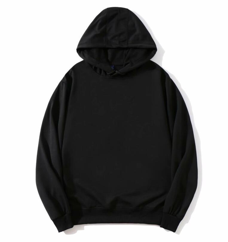 

2021 New Fashion Men Hoodie Streetwear Hoodies Sweatshirts Fleece Thick Warm Clothes 5HCP, White