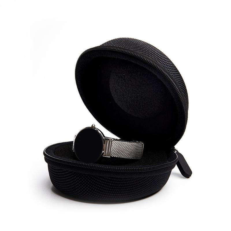 

Portable Watch Storage Bag Travel Smart Watch Case Box Soft Felted Container Wristwatch Organizer Box with Zipper