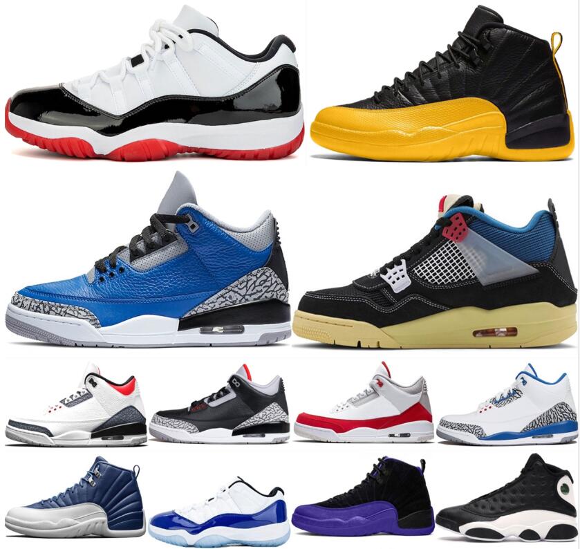 

2021 White Basketball Gold Sports Laser Shoes 45 4s Sneakers 11s Concord Trainers Black 12s mens 13s, Color 30
