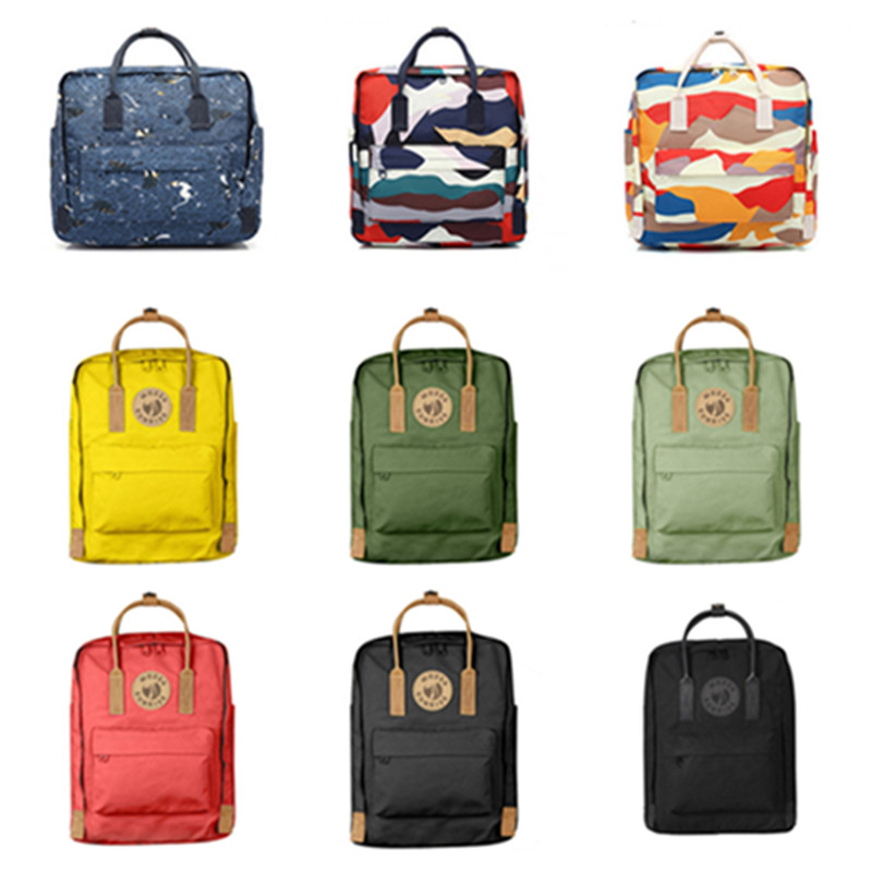 2022 Sac à dos de style de style classique de la deuxième génération de haute qualité Sac à dos de style de mode Toile imperméable Arctic Fox Sac
