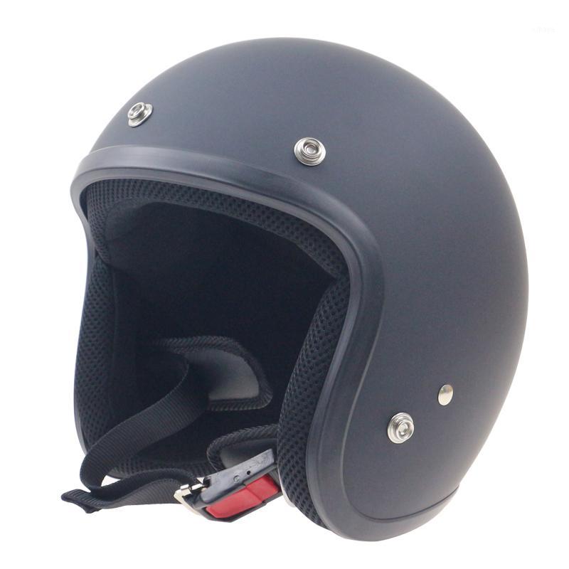 

Wholesale- Japan Classic Vintage 3/4 Motorcycle Helmet High quality Chopper Bike helmet  M L XL XXL available1