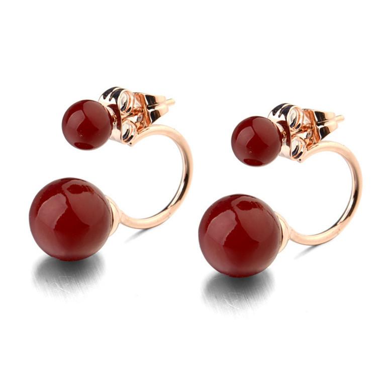 

That winter wind is blowing the same pair of pearl earrings, high-end exquisite goddess jewelry earrings honey earrings