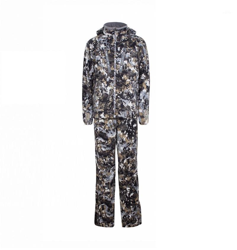 

2021 new Sitex hunting Camouflage suit "Jungle" Windstopper fleece silent fabric suit spring and autumn hunting1, Elevated ii