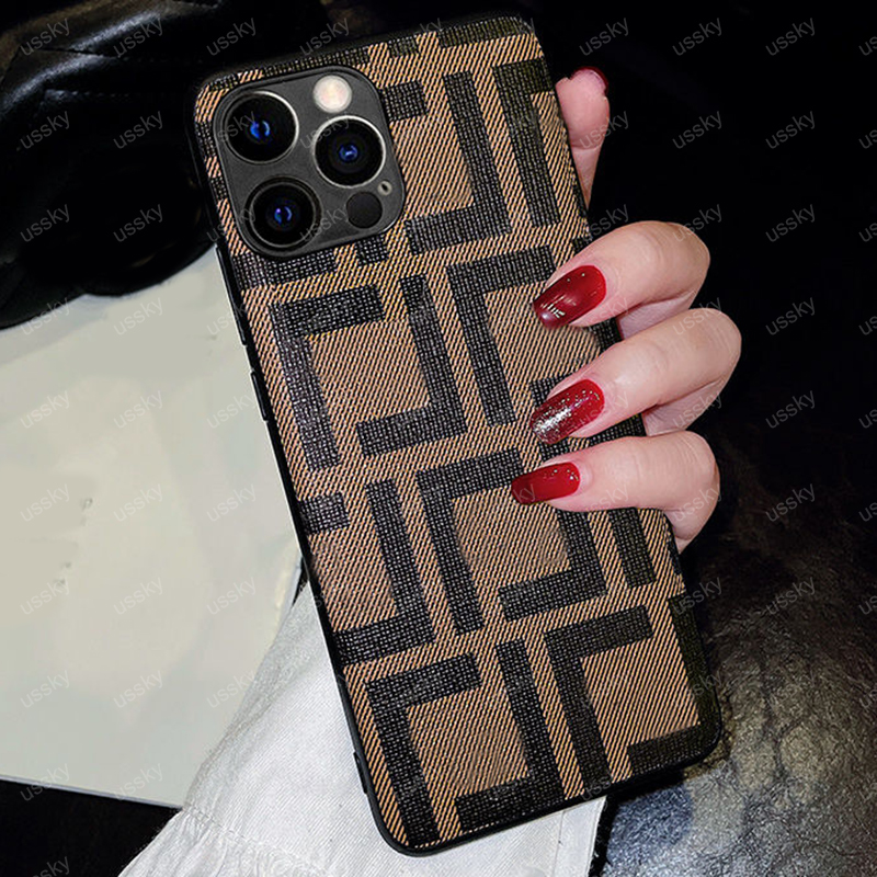 

Luxurys Designers Phone Cases For IPhone 11 12 13 Pro Promax 12 Mini Xr X/xs Case Designers Ussky Letter Cover Anti-fall Case D2201076Z