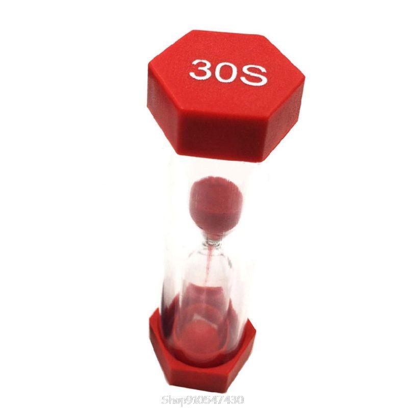 

Hourglass Timer Set 6 Colors 1/3/5/10/15/mins 30Seconds Sandglass Clock for Home Office Kitchen Decoration N13 20 Dropship