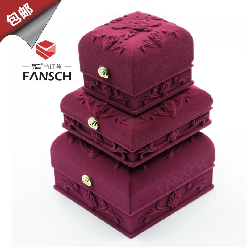 

New Fashion Jewelry Earrings Ring Necklace Bracelet Jewelry Boxes European Bracelet Boxes Diamond Accessories Organizer