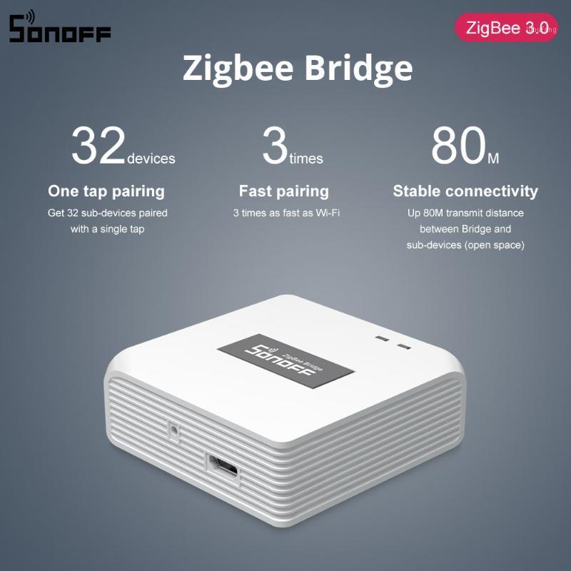 

SONOFF ZBBridge Smart Zigbee Bridge Zigbee 3.0 APP Wireless Remote Controller Smart Home Bridge Works With Alexa Google Home1