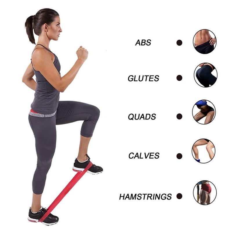 

Yoga Rubber Fitness Bands Training Fitness Gym Exercise Gym Home Strength Resistance Bands Sport Crossfit Workout Equipment