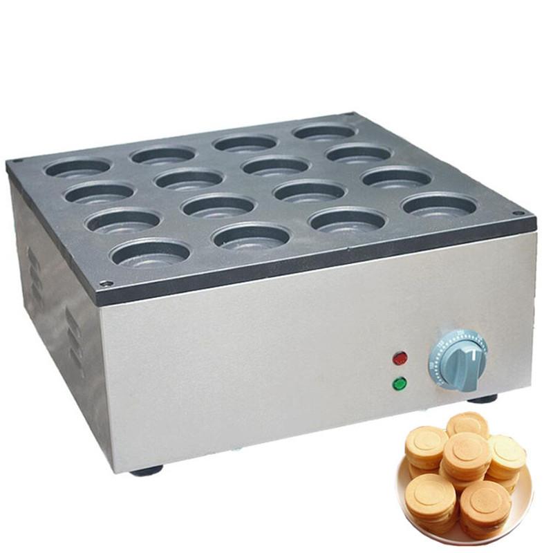 

Jamielin Commercial Use Non-stick 16 Holes 220v 110v Obanyaki Machine Baker Iron Making Pan Imagawayaki Dessert