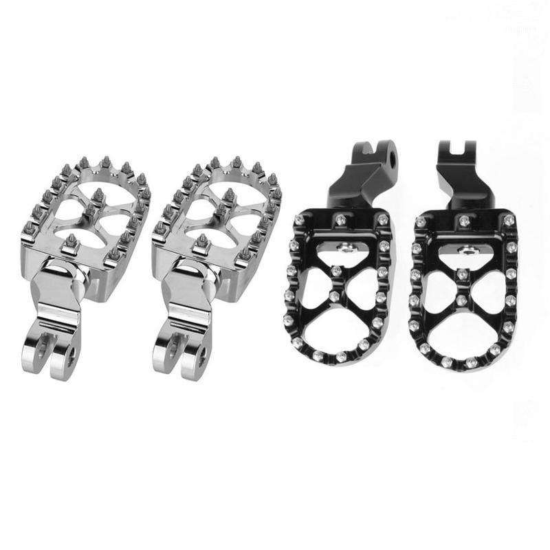 

Motorcycle Wide Front Foot Pegs Footrest Pedals For Bonneville T100 T900 2001-2020 Trunxon 1200 2004-20201