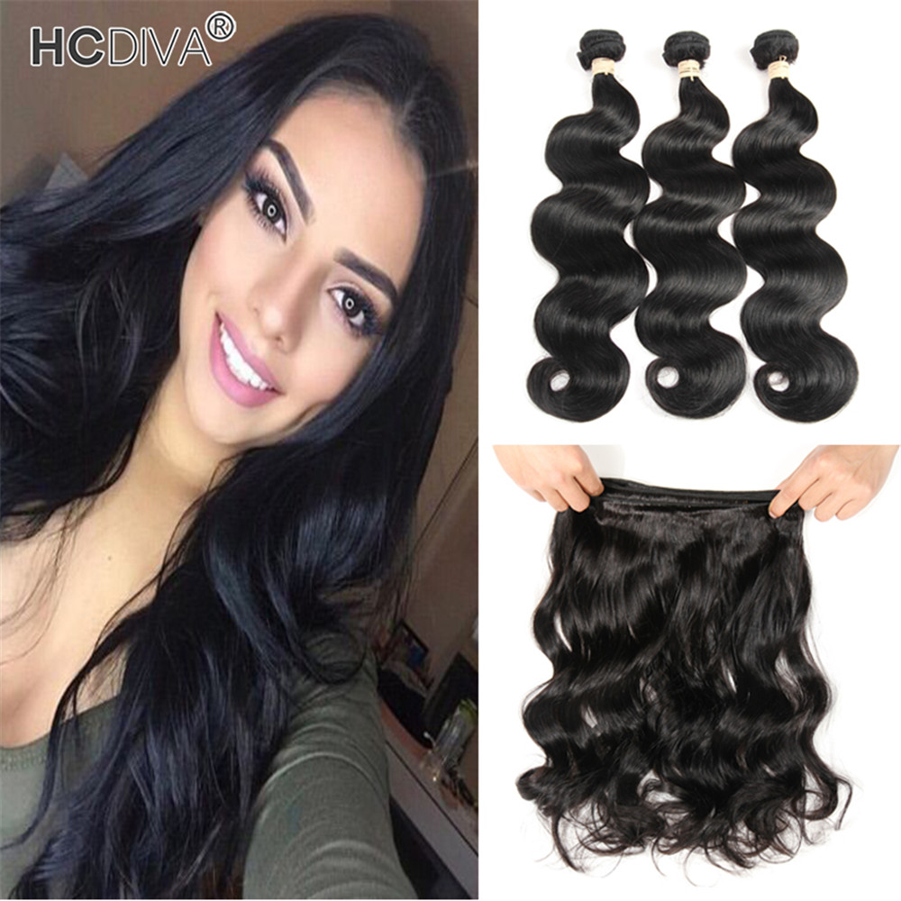 

100% Human Hair Extensions Brazilian Virgin Straight Peruvian Remy Body Hair Bundles Natural Black Longest Length 36 38 40 inch High Quality, Natural color