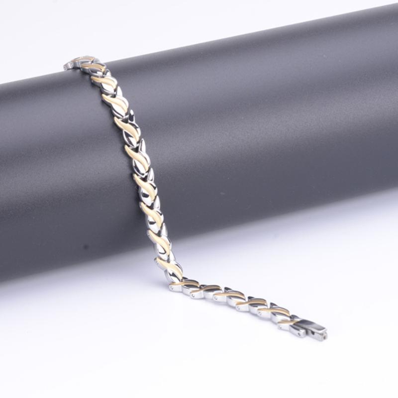 

Wavy Grain Bracelet Magnet Health Care Bracelet Eco-friendly Copper