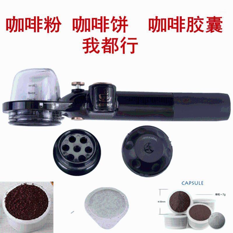

Mini Coffee Machine Hand Pressure Portable Italian Office for Brown Cake of Outdoor Travel-1