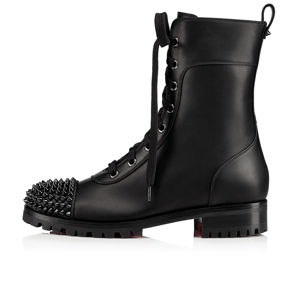 

Luxurys Designers Boots Ts Croc Spikes Blacks Genuine Leather Red Bottoms Ankles Boots Black Calf Leathers Ladies Ankle Boot Comba2304, Color 5