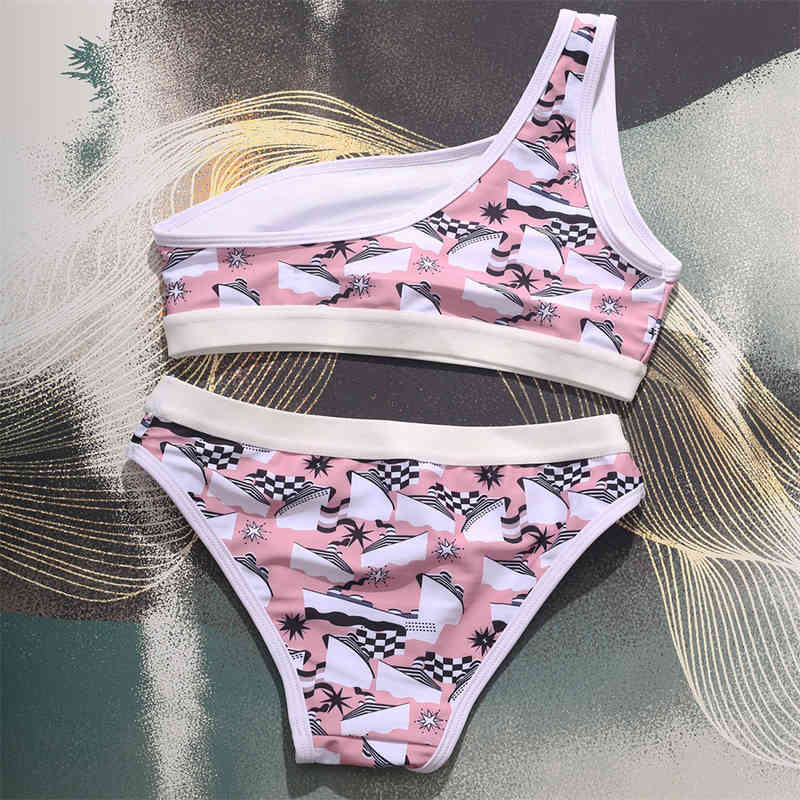 High quality Sexy Women Bikini Swimsuit Set Swimwear Suits Fashion For Beach Trave Holiday With Letter