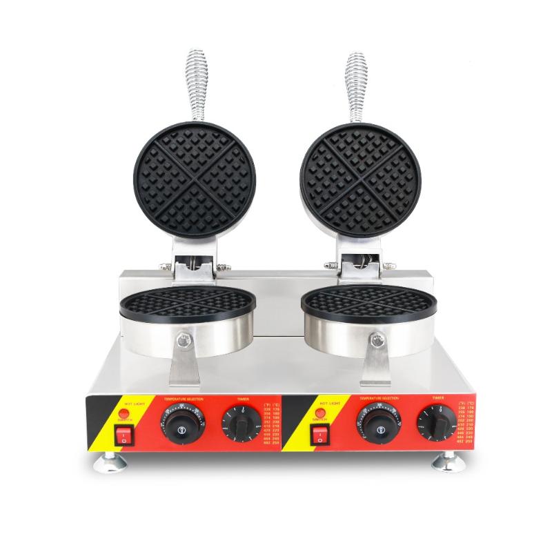 

CE double head waffle maker /factory price waffle machine/egg maker