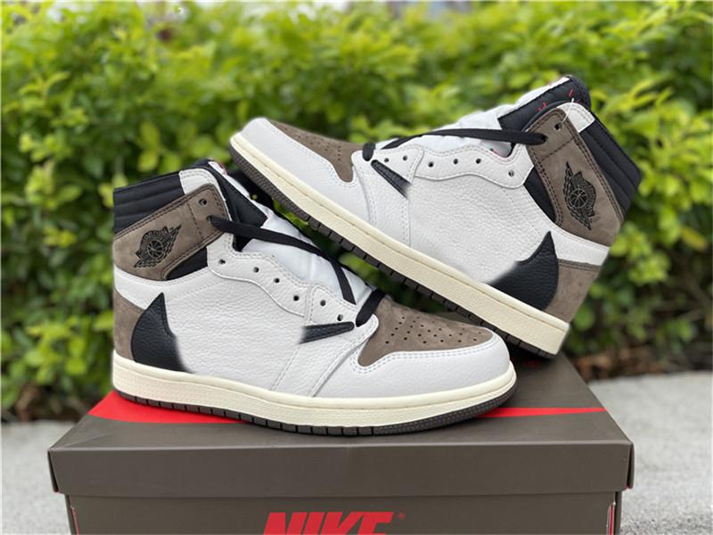 

2021 New Release Travis Scott 2 .0 1s High Og Ts Sp 1 Sb Dunk Mens Low Outdoor Shoes Sail Dark Mocha University Outdoor Sneakers With Box