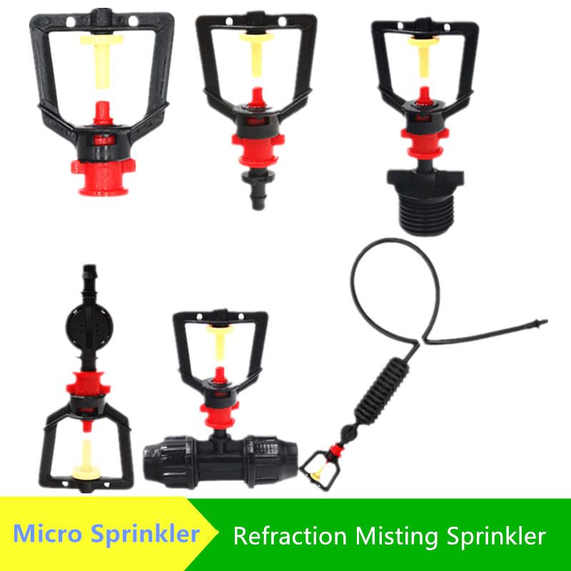 

Refraction Misting Sprinkler With Barbed Hanging Greenhouses Cooling Spray Irrigation Gardening Drip Fittings, C 20pcs