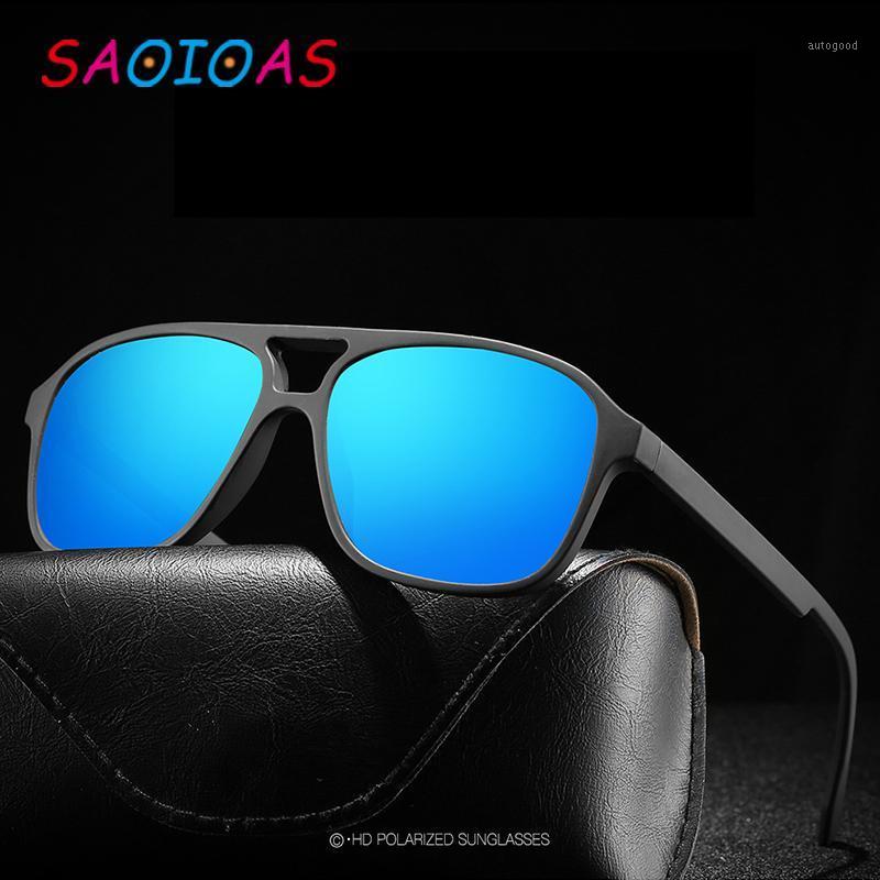

Sunglasses SAOIOAS Men's Women Oval Polarized Coating Glasses Sports Driving Mirror Outdoor Fishing UV4001